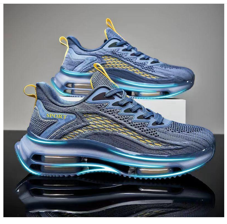 Lässige, atmungsaktive Sneakers mit doppeltem Luftpolster – Névara