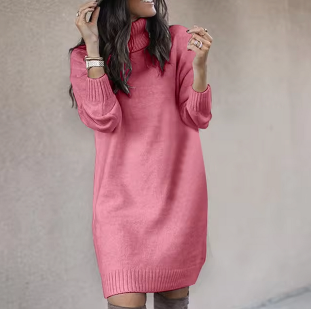 – Lockeres Pulloverkleid