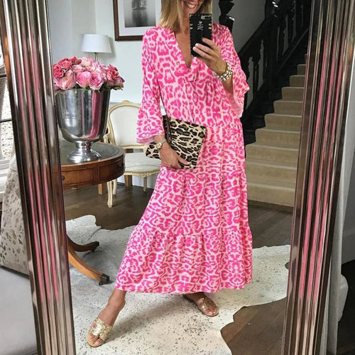 Echoarchiv | Stilvolles Sommerkleid mit Leopardenmuster