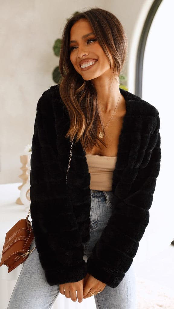 Echoarchiv | Luxus Damen Crop Jacke