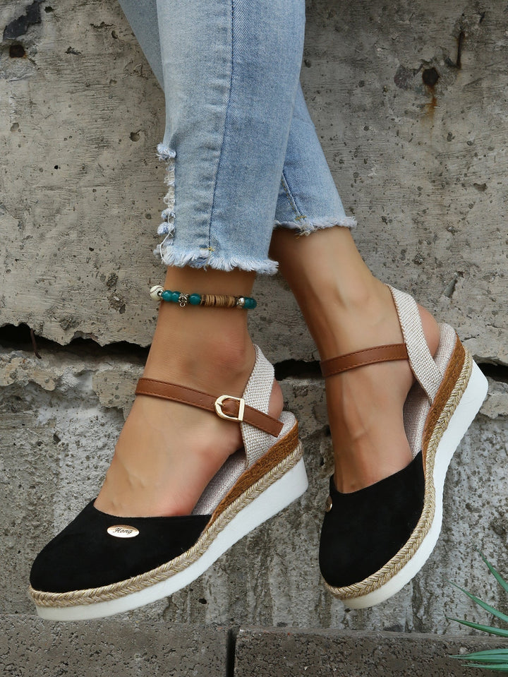 Orthopädische Trendy Braune Espadrilles – Lioré
