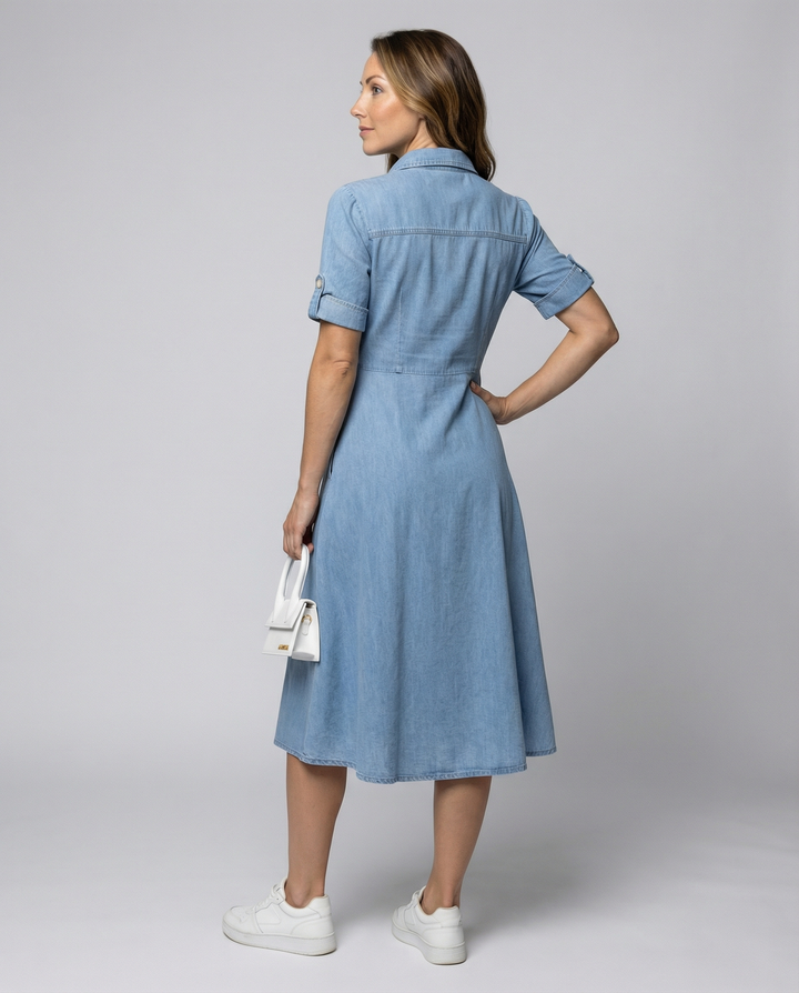 Echoarchiv | Alissa Trendy Denim Kleid