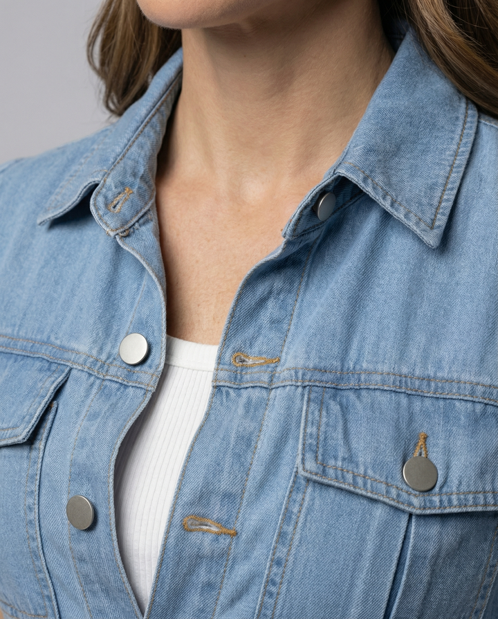 Echoarchiv | Alissa Trendy Denim Kleid