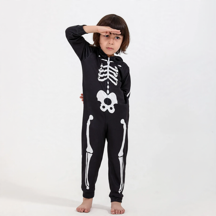 Weihnachts-Pyjama-Set für die Familie, Strickoptik-Druck