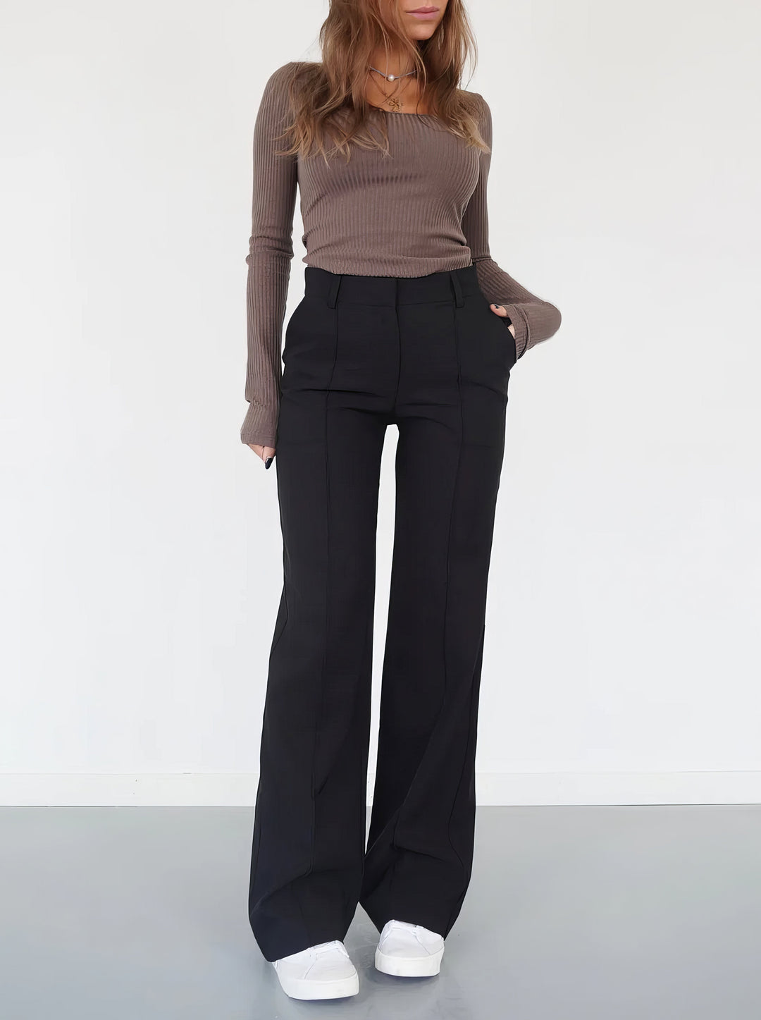 Echoarchiv | Zeitlose Klassische High Waist Hose