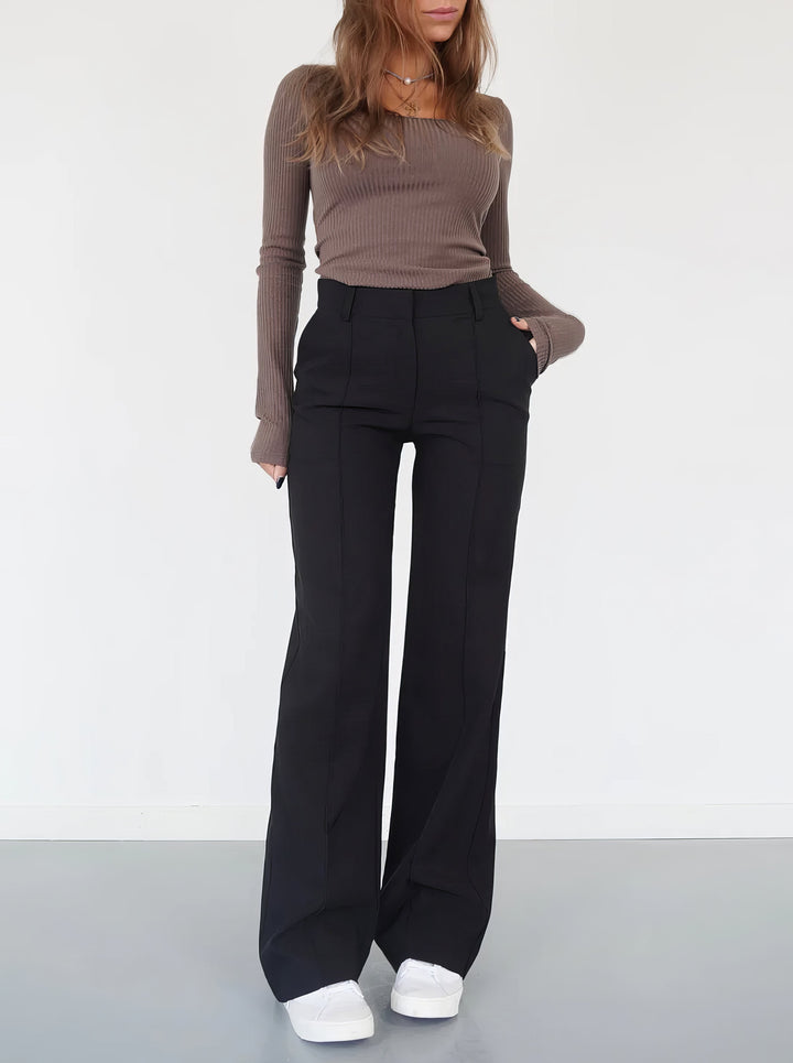 Echoarchiv | Zeitlose Klassische High Waist Hose