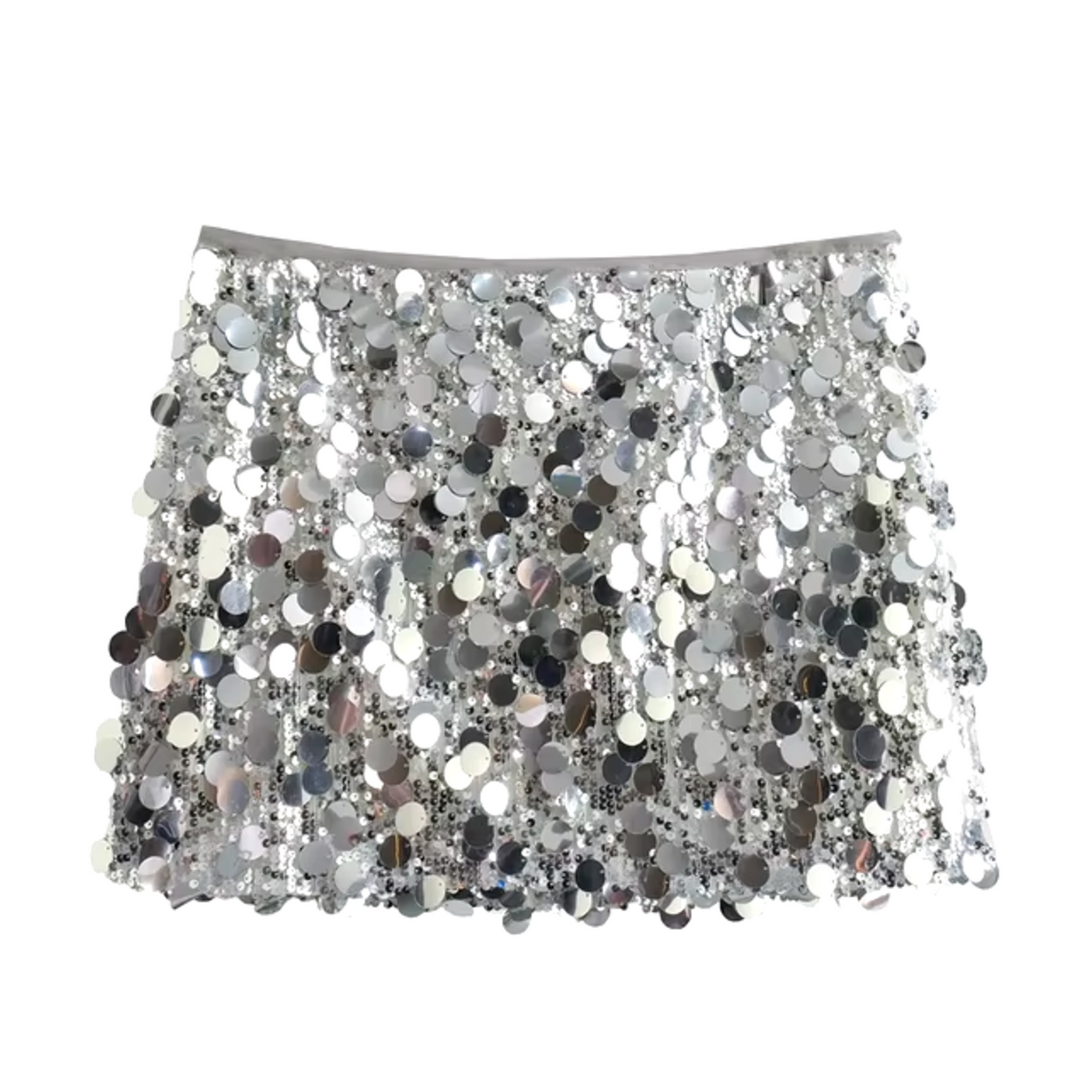 Echoarchiv | Minirock mit Paillettenprint für Damen
