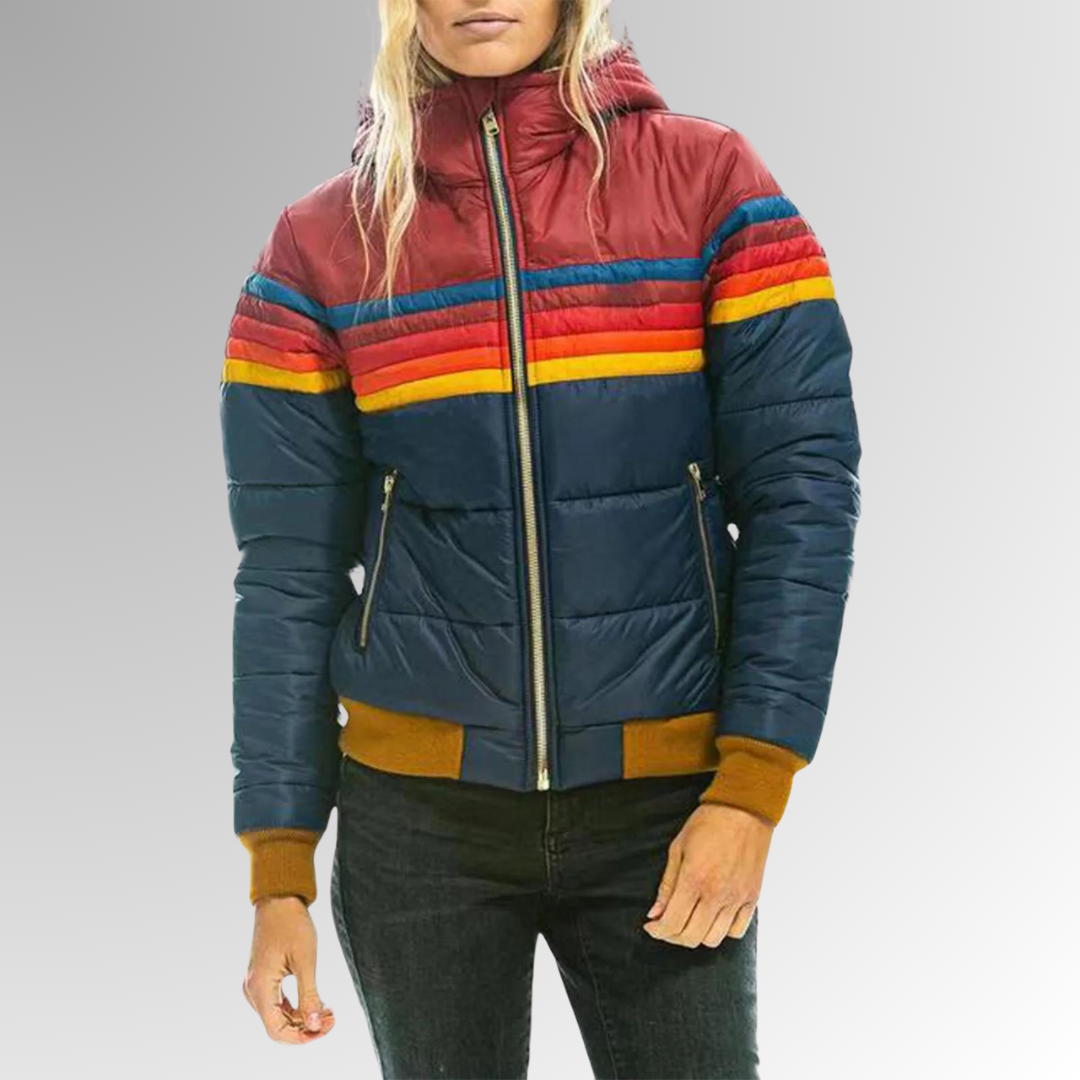 Echoarchiv | Lässige Jacke mit Reißverschluss und Lebhaften Details
