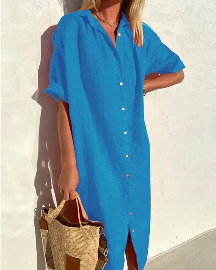 Baumwoll-Hemdkleid