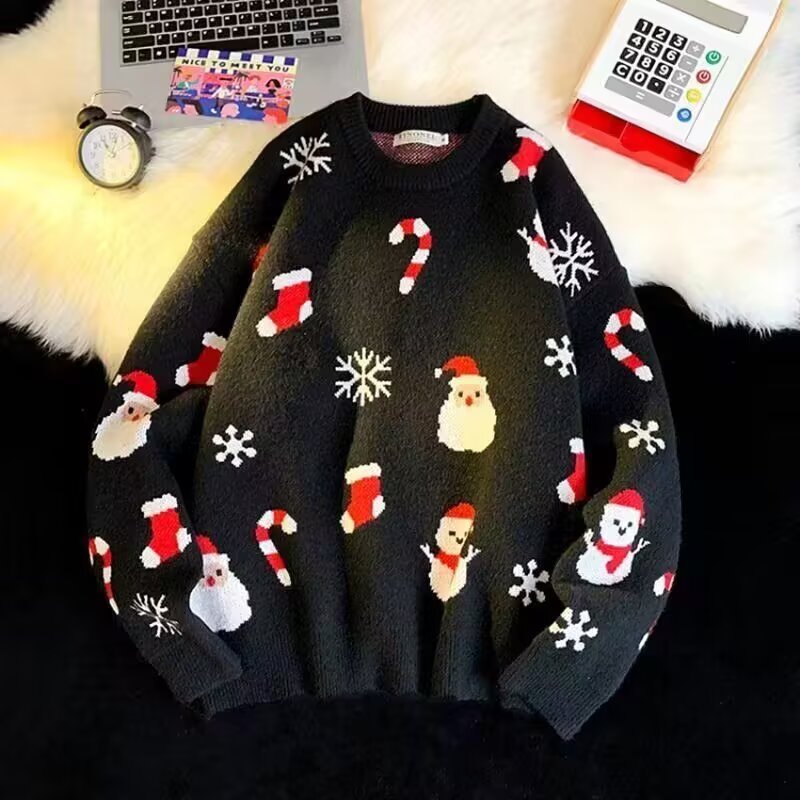 Unisex Strickpullover, locker und warm