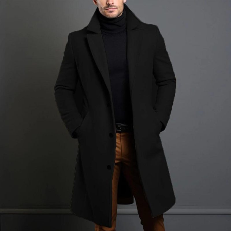 Echo Archiv | Herren Wintermantel mit Langarm und klassischer Passform Stil