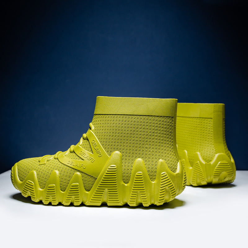 Wasserdichte Herren-Stiefel, PVC, gefüttert