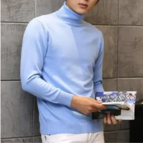 Eleganter Rollkragenpullover Herren | Klassischer Strickpullover – Terenzo