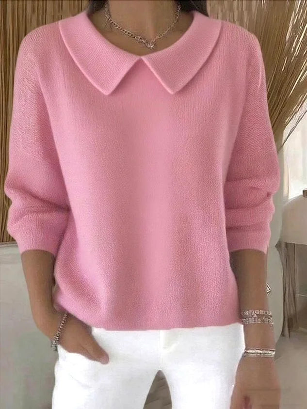 Kragenstrick Damenpullover – Mavelle