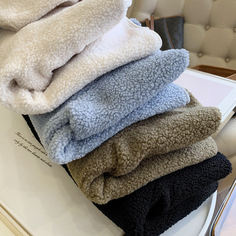Gefütterte Kapuzenjacke aus doppelseitigem Fleece