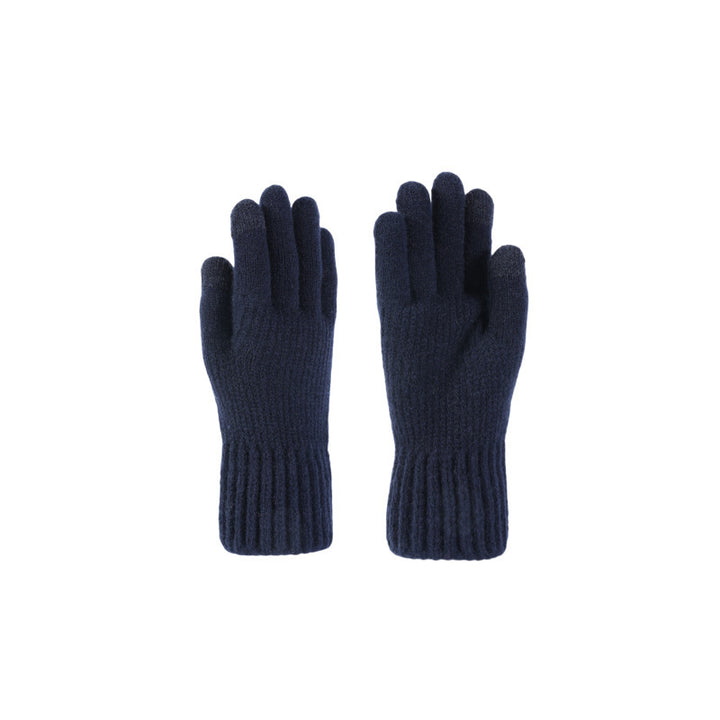 Gefütterte Strickmütze mit Ohrenschutz