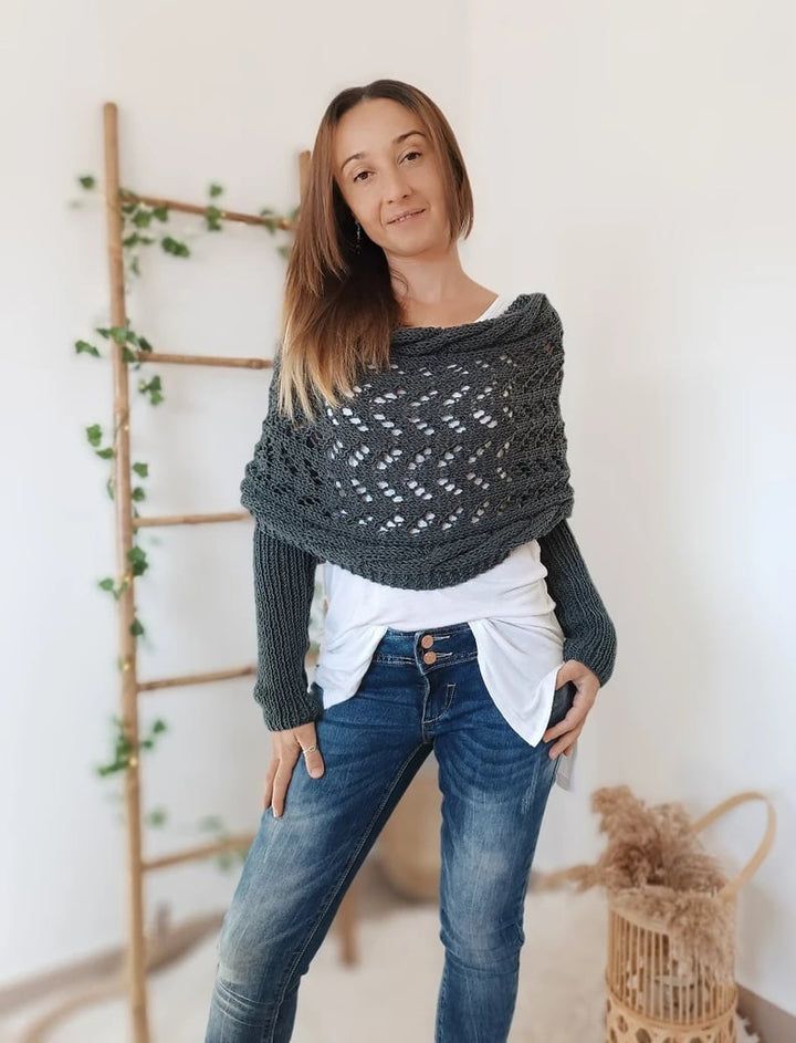 Echoarchiv | Bequemer Strickschal