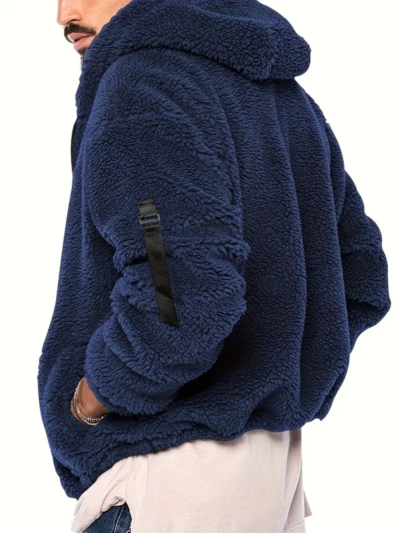 Echoarchiv Teddyjacke mit Reißverschluss für Männer