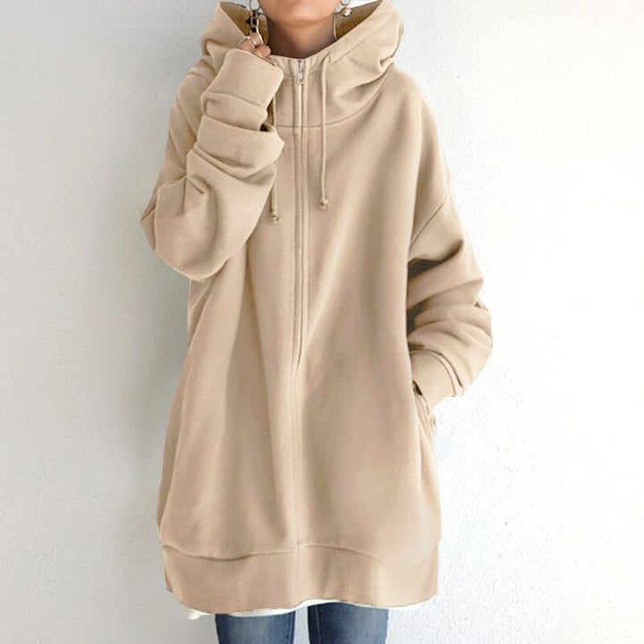Echoarchiv | Winterpullover mit Kapuze In Oversize Größe