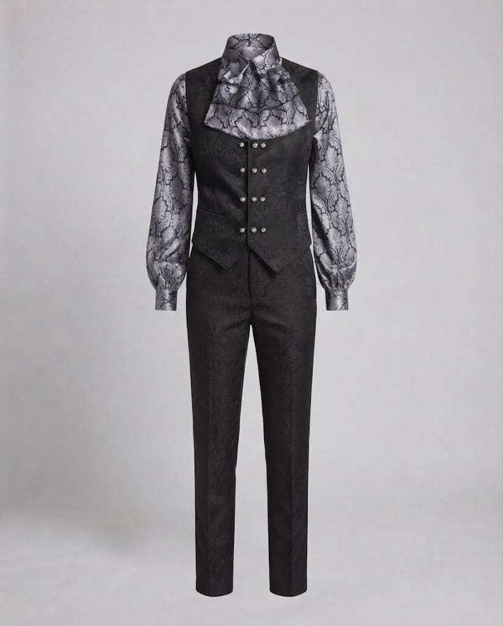 Damen Elegante, figurbetonte Stoffhose mit hohem Bund und modernem Schnitt Echo Archiv
