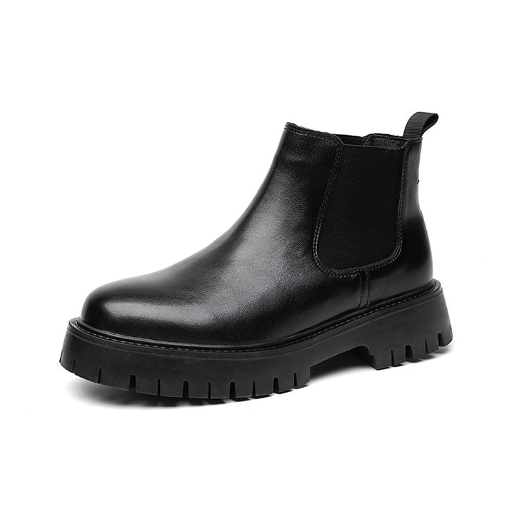 Klassische Herren Chelsea-Stiefel im britischen Stil