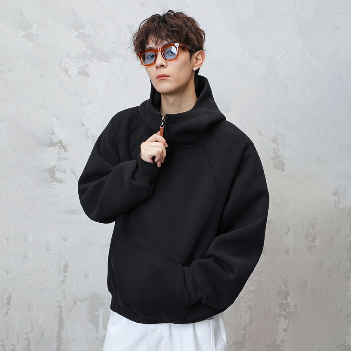 Unisex-Kapuzenpullover mit Reißverschluss