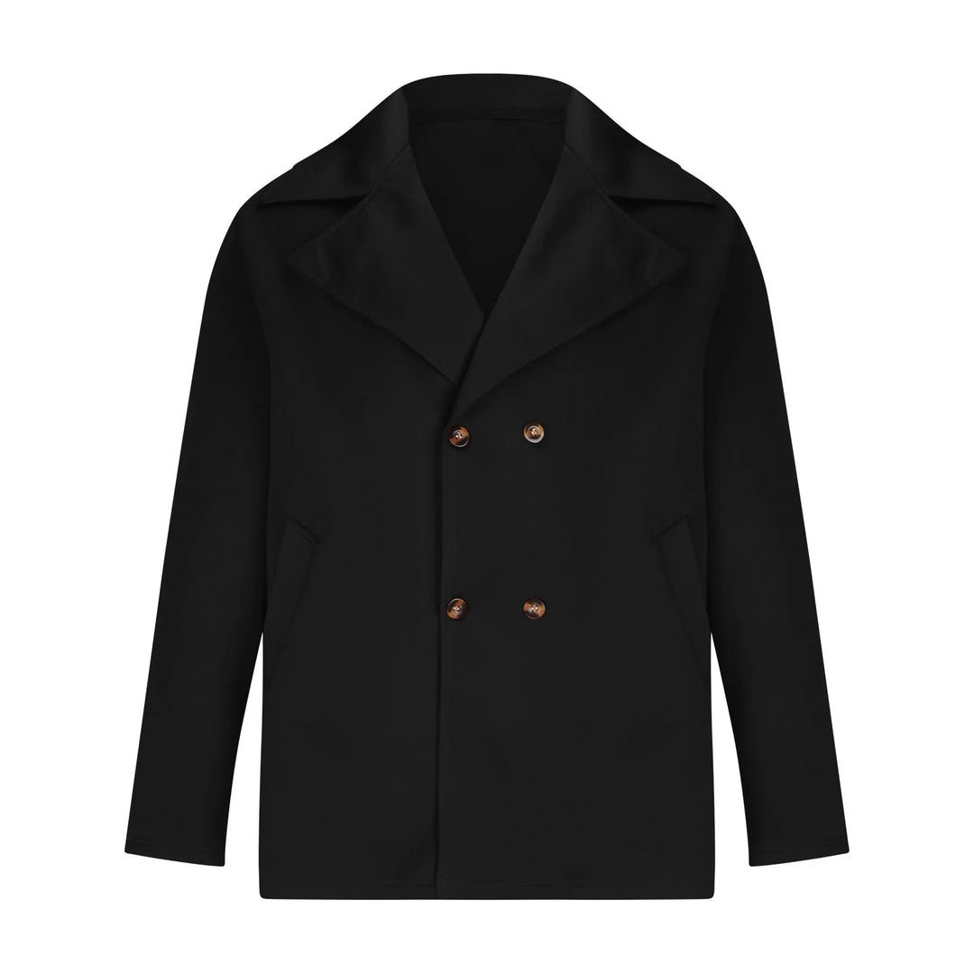 Herren Wollmantel mit Elegantem Schnitt & PEchoarchivcoat-Design | Echoarchiv