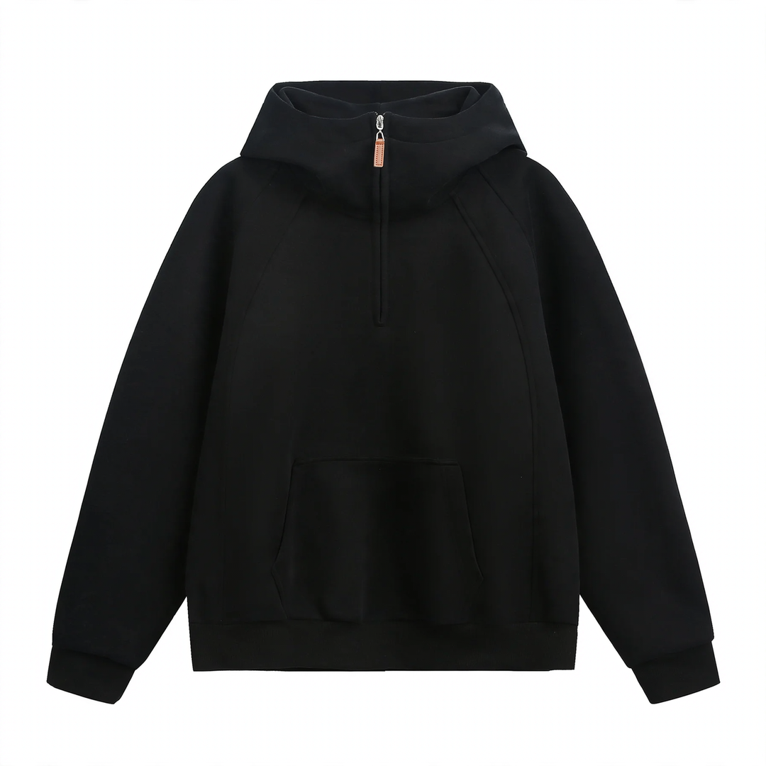 Unisex-Kapuzenpullover mit Reißverschluss
