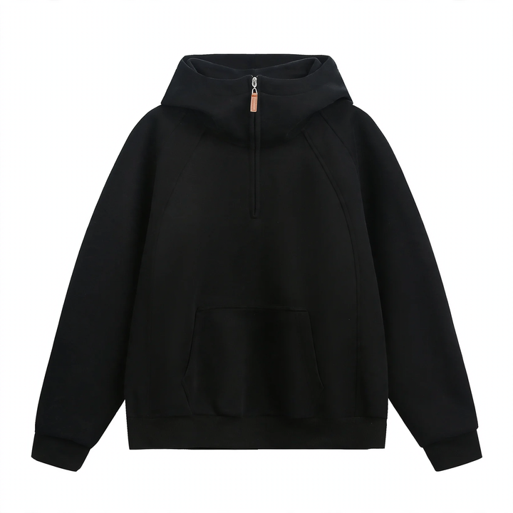 Unisex-Kapuzenpullover mit Reißverschluss