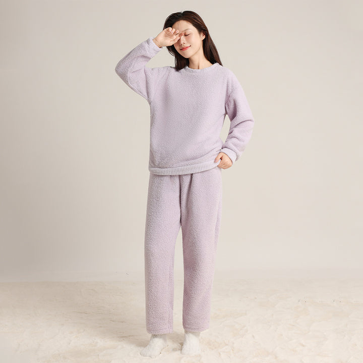 Gemütliches Lounge-Set für Paare, Rundhals