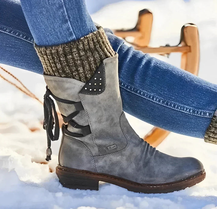 Echoarchiv | Große Größe Kurze Stiefel Winterkollektion