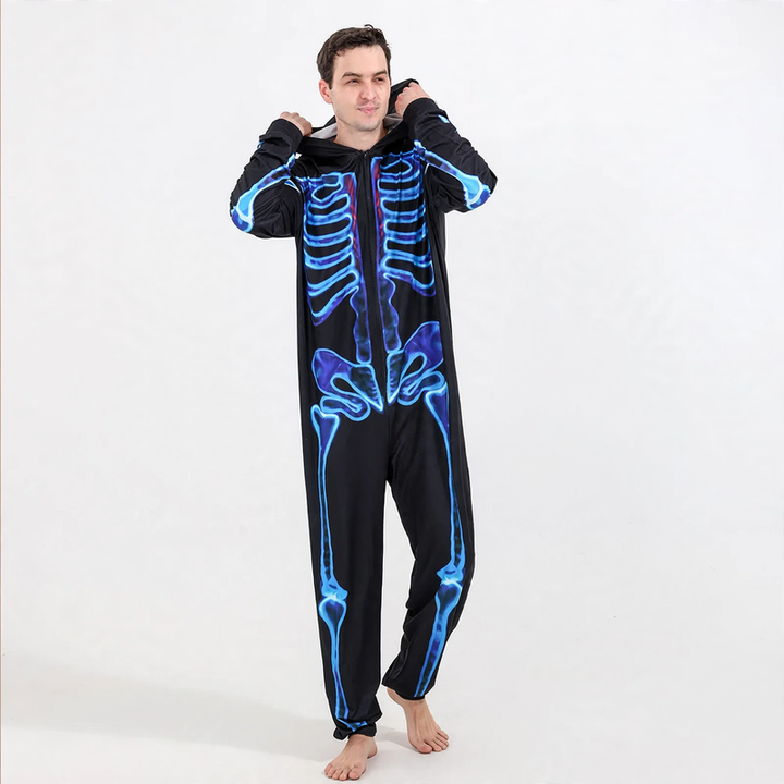 Weihnachts-Pyjama-Set für die Familie, Strickoptik-Druck