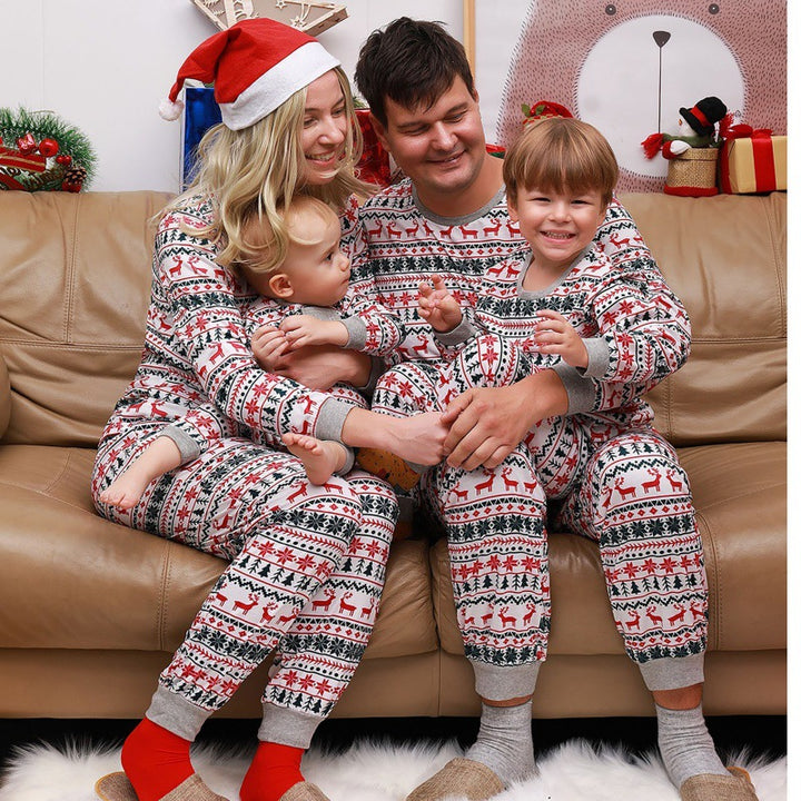 Weihnachts-Familien-Schlafanzug-Set