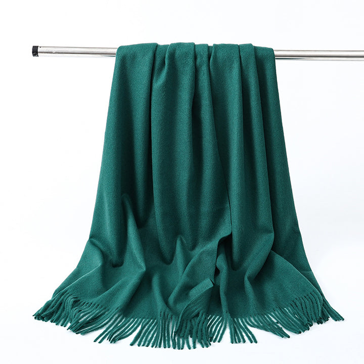 Eleganter Woll-Kaschmir-Schal für Damen und Herren