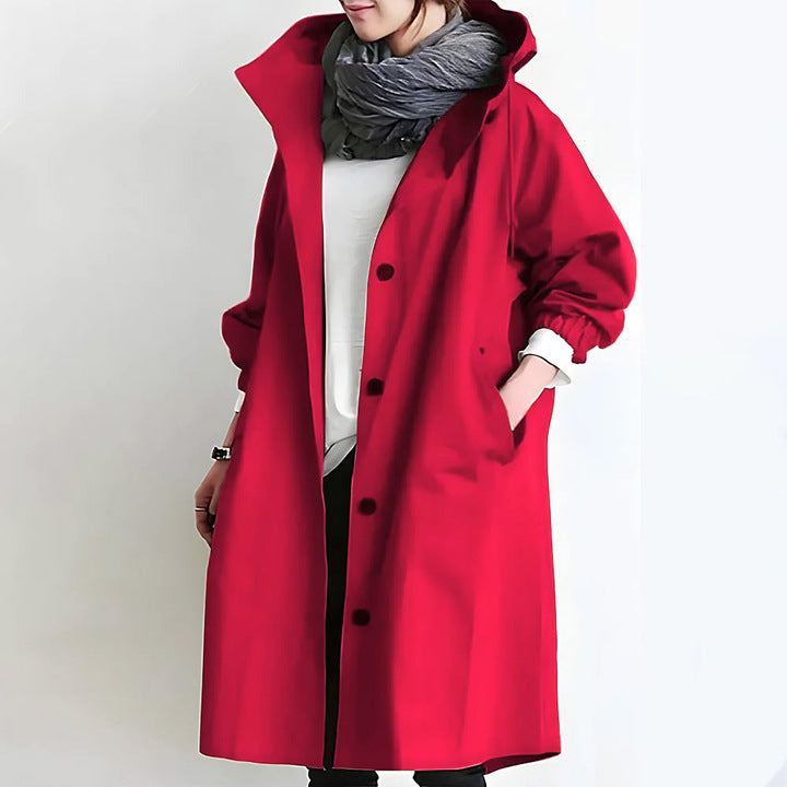 Echoarchiv | Wasserdichte Windjacke mit Kapuze