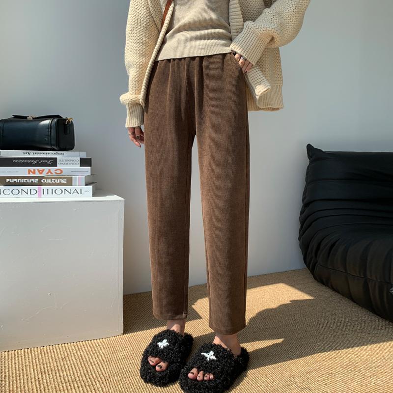 Damen-Cordhose, Haremsschnitt, verschiedene Längen