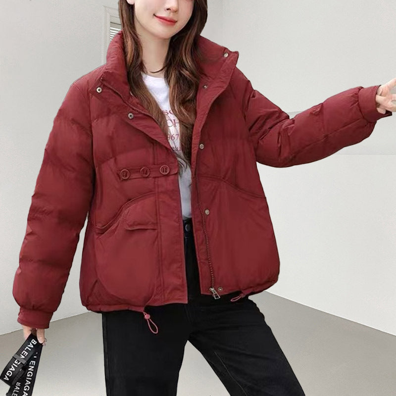 Warme Damen-Daunenjacke mit Entendaunen