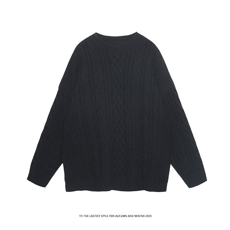 Herren- und Damen-Strickpullover, weich, angenehm