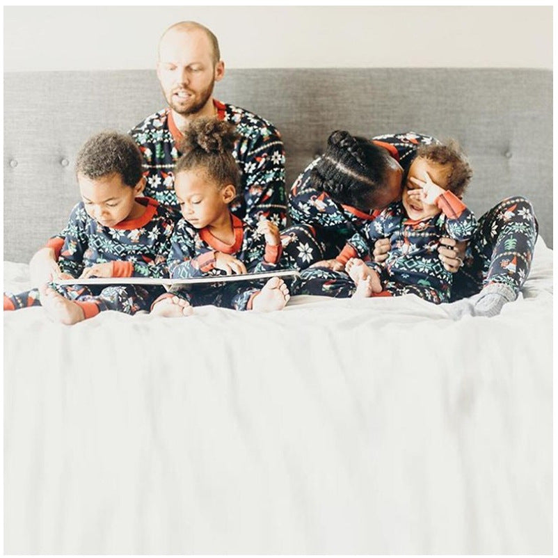 Weihnachts-Familien-Schlafanzug-Set