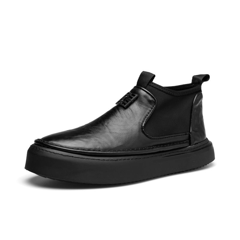 Herren-Stiefeletten, Wildleder-Optik, gefüttert oder ungefüttert