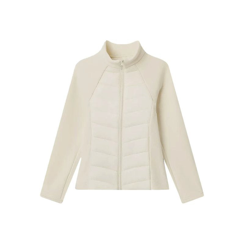 Damen-Steppjacke mit Stehkragen und Graphen-Innenfutter