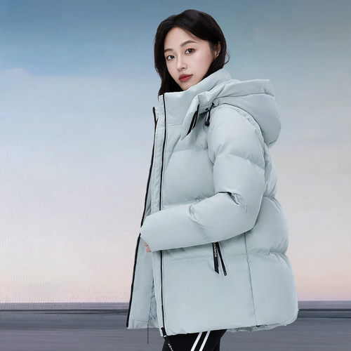 Kurze, extra dicke Daunenjacke für Damen