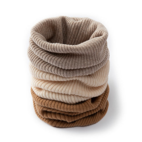 Merinowoll-Schlauchschal, gestrickt