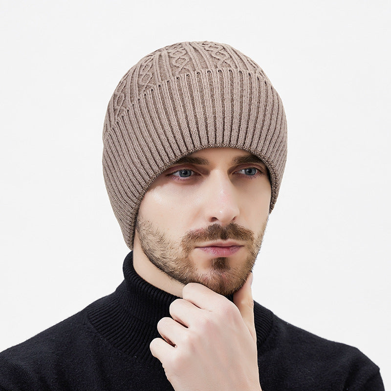 Strickmütze und Halswärmer Set, Einheitsgröße