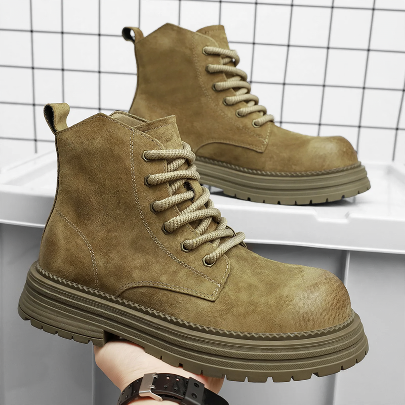 Klassische Herren-Stiefel, robust, rutschfest