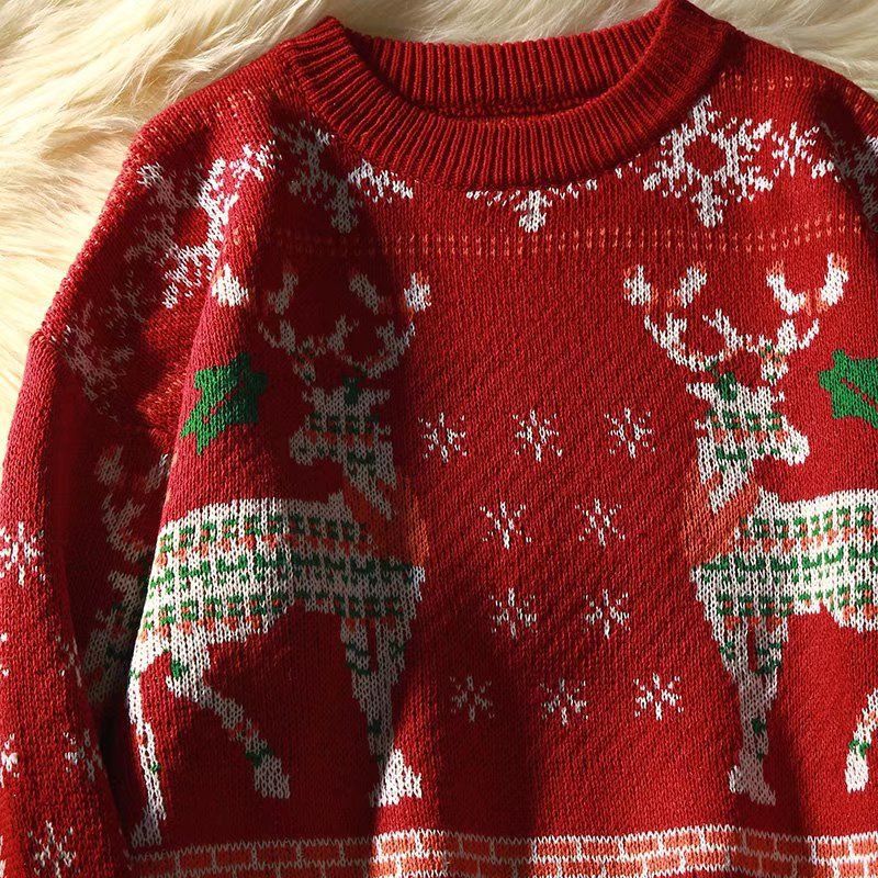 Lässiger Strickpullover für Herren