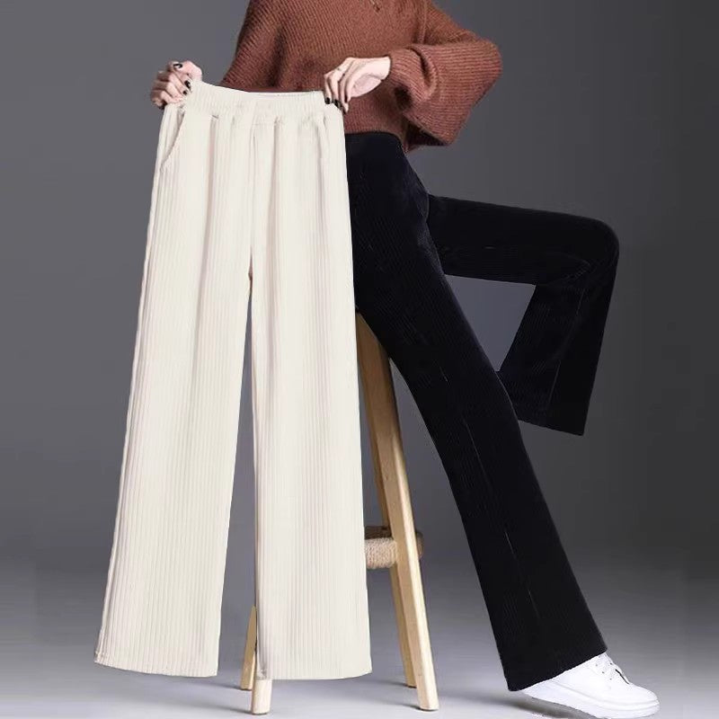 Gefütterte Kord-Hosen für Damen