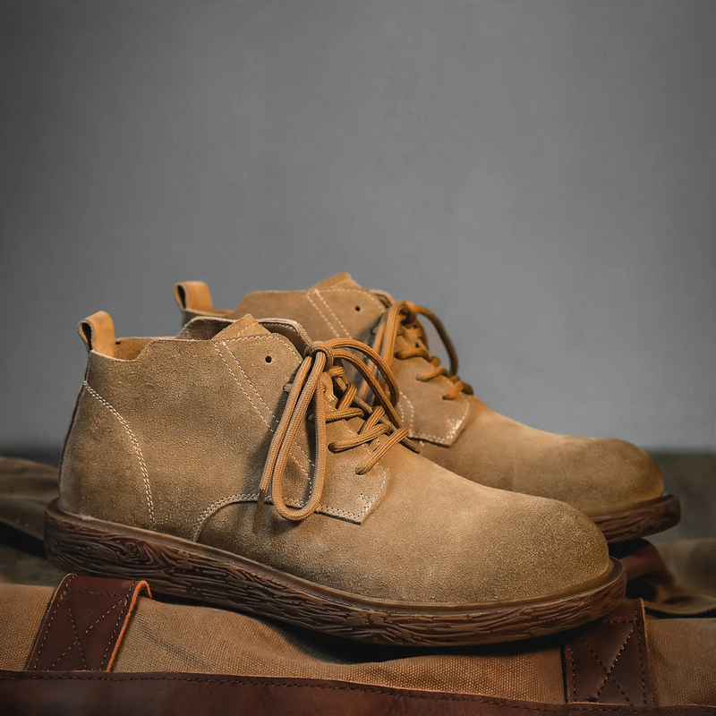 Herren-Desert-Boots, Wildleder, Retro-Stil, 7192