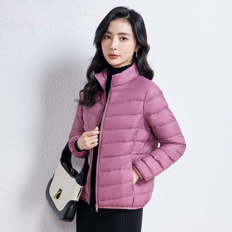 Leichte Daunenjacke mit Kapuze für Damen