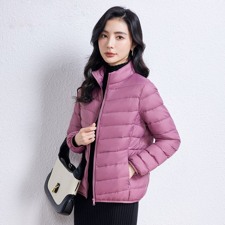 Leichte Daunenjacke mit Kapuze für Damen